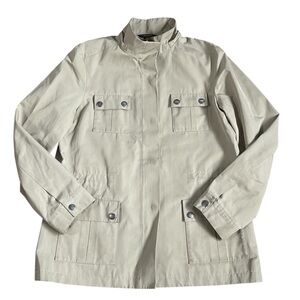 Brooks Brothers Light Tan Military Utility Jacket US 10